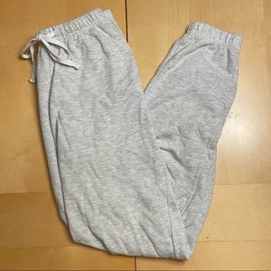 grey garage sweats